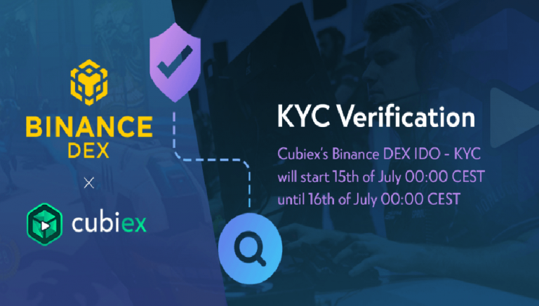 Cubiex IDO – Thông báo ngày KYC