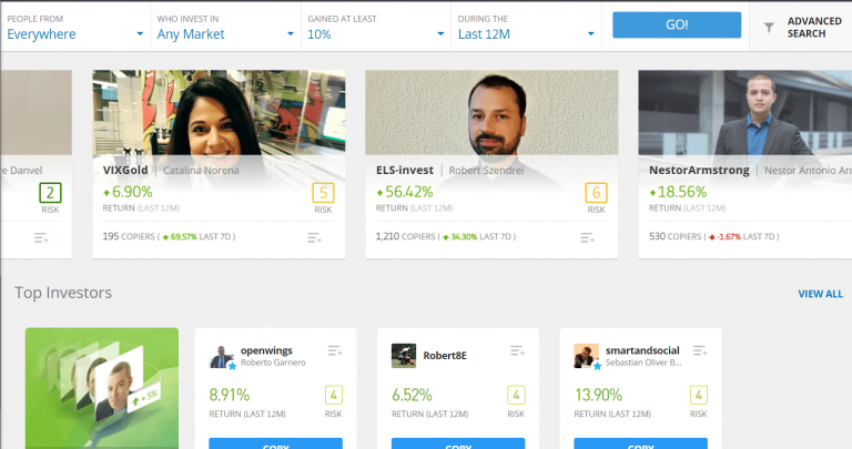 Hướng dẫn tạo tài khoản Etoro, xác minh danh tính, bảo mật hai lớp và active chức năng Copy trading