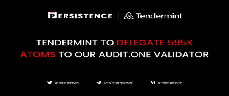 Tendermint ủy quyền 595.000 ATOM cho AUDIT của Persistence