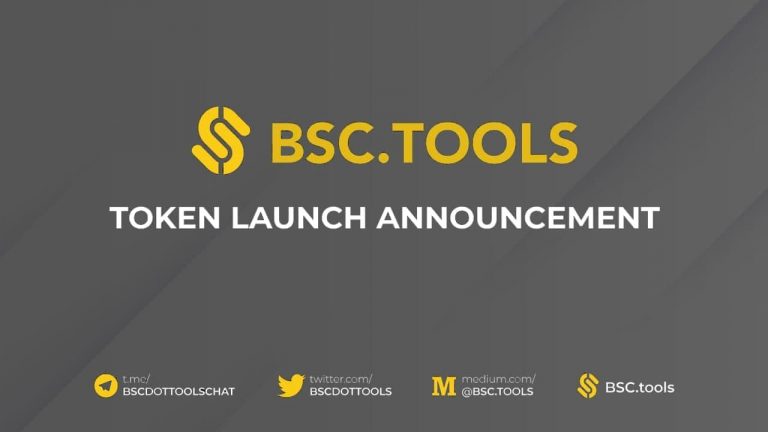 Giới thiệu về BSC.Tools và cách mua IDO mã thông báo Tools