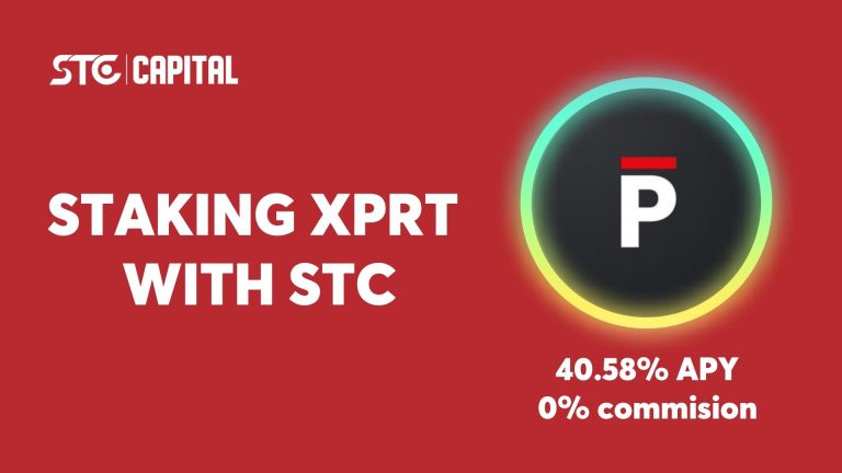 Giới thiệu chương trình “Ưu đãi staking XPRT với lợi suất siêu khủng cùng STC Capital” với APY lên đến 40.58%