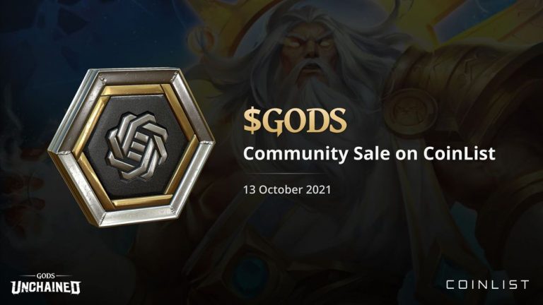 Coinlist mở bán ICO dự án Gods Unchained (GODS)
