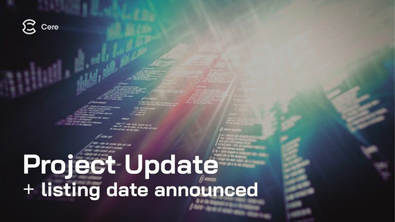 Cập nhật tình hình dự án Cere Network