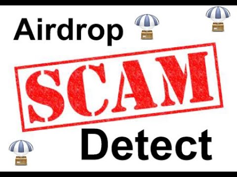 Chiêu trò lừa đảo Airdrop token scam
