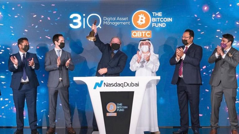 Quỹ Bitcoin Fund 200 triệu USD được niêm yết trên Nasdaq Dubai