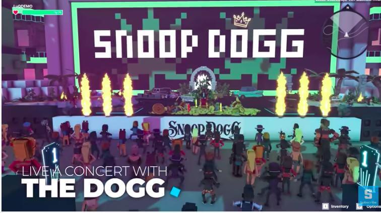Snoop Dogg tham gia Sandbox.