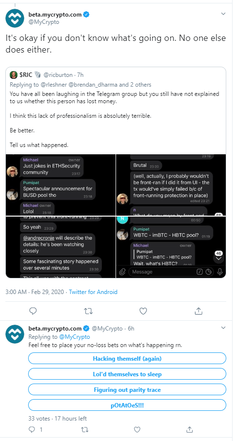 Rất nhiều hiểu lầm từ phí cộng đồng và nhà phát triển. Nhiều chỉ trích từ cộng đồng đối với nhà phát triển như andre cronje