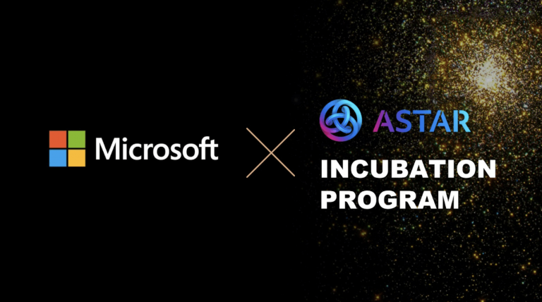 Microsoft thông báo hỗ trợ cho chương trình ươm tạo Astar Network￼