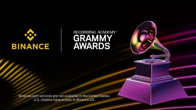 Binance chính thức trở thành nhà tài trợ của giải thưởng GRAMMY
