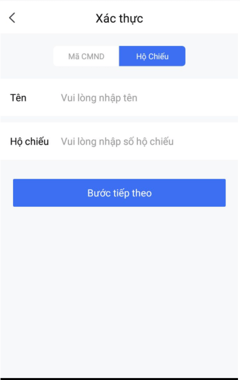 Xác thực KYC trên sàn BingX