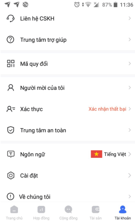 Cách xác thực KYC trên sàn BingX