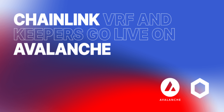 Chainlink Keepers và Chainlink VRF bắt đầu hoạt động trên Avalanche