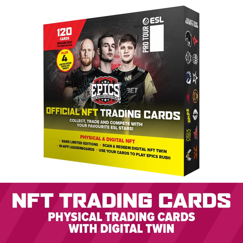 Thẻ sưu tầm - Trading Card được bán dưới dạng cả vật lý lẫn NFT