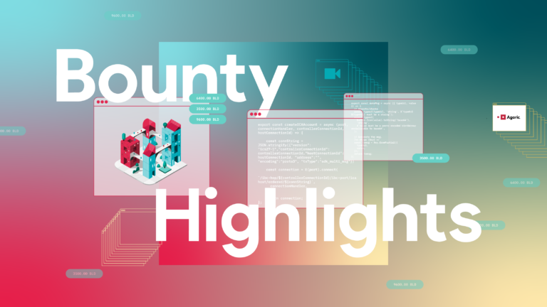 Agoric: Từ Blockchain Novice đến Bounty Hunter