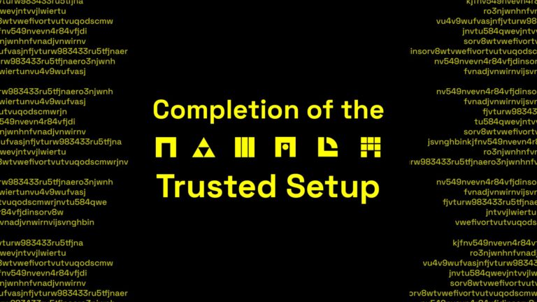 Namada: Hoàn thành việc thiết lập đáng tin cậy.