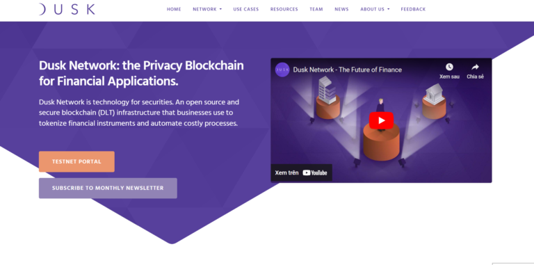 Dusk Network – DUSK là gì?