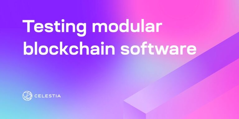 Giới thiệu về việc thử nghiệm phần mềm Modular Blockchain.