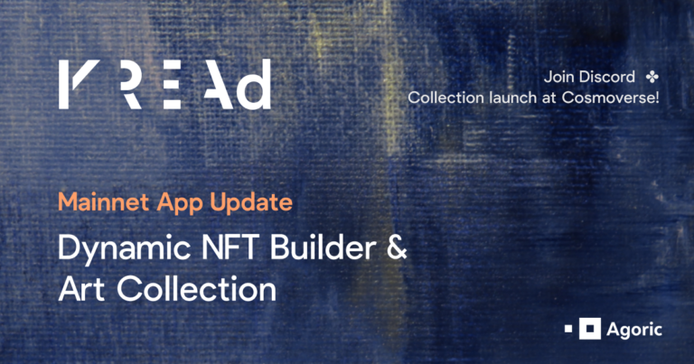Cập Nhật Ứng Dụng Mainnet: KREAd Dynamic NFT Builder
