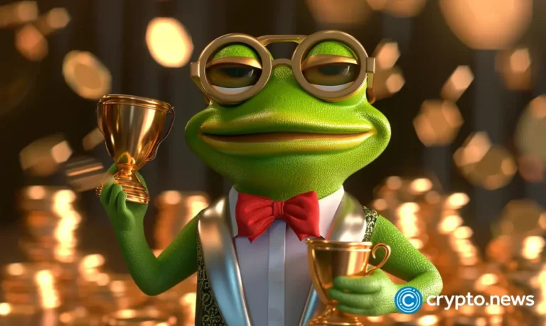 Meme coin mania: PEPE dẫn đầu danh sách tăng giá với mức tăng 70%.