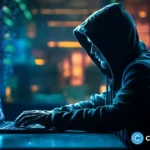 crypto-news-hacker-watch-on-his-laptop-blue-flame-on-the-screen-matrix-blue-program-code-Decentralization-blockchain-system-background01