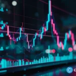 crypto-news-trading-chart-front-side-view-Exchange-building-background-bright-neon-colors-option08