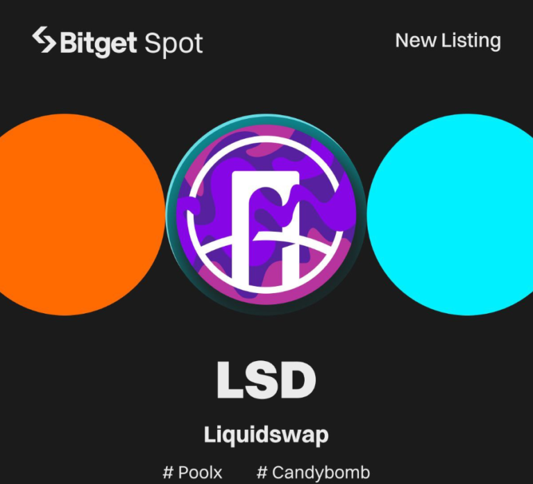 [Niêm yết đầu tiên] Bitget niêm yết Liquidswap (LSD), tham gia và chia sẻ 158,210 LSD!