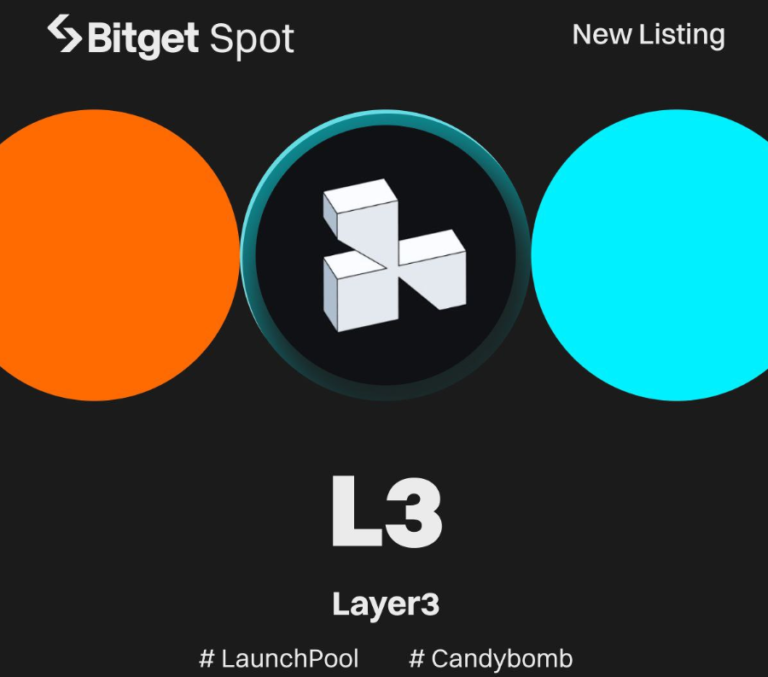 Bitget niêm yết Layer3 (L3) — Chia sẻ 6,163,000 L3 trên Launchpool và CandyBomb!