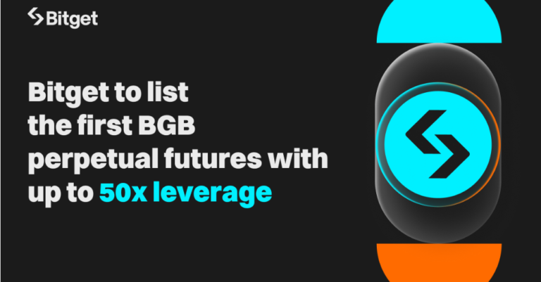 Bitget niêm yết futures vĩnh cửu cho token gốc Bitget token – BGB với đòn bẩy tối đa 50X