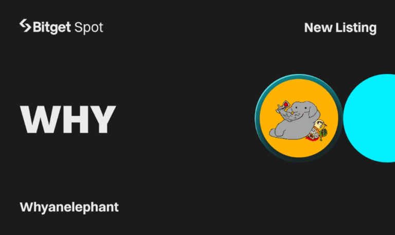Bitget niêm yết memecoin Whyanelephant (WHY) trên thị trường spot 