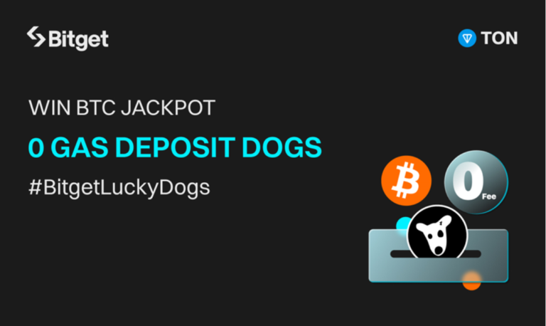 DOGS hợp tác cùng Bitget: Nhận airdrop không mất phí gas 