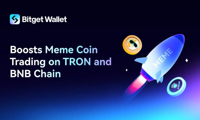 Bitget Wallet tích hợp danh sách token Four.Memes và Sun Pump cho memecoin TRON và BNB Chain 