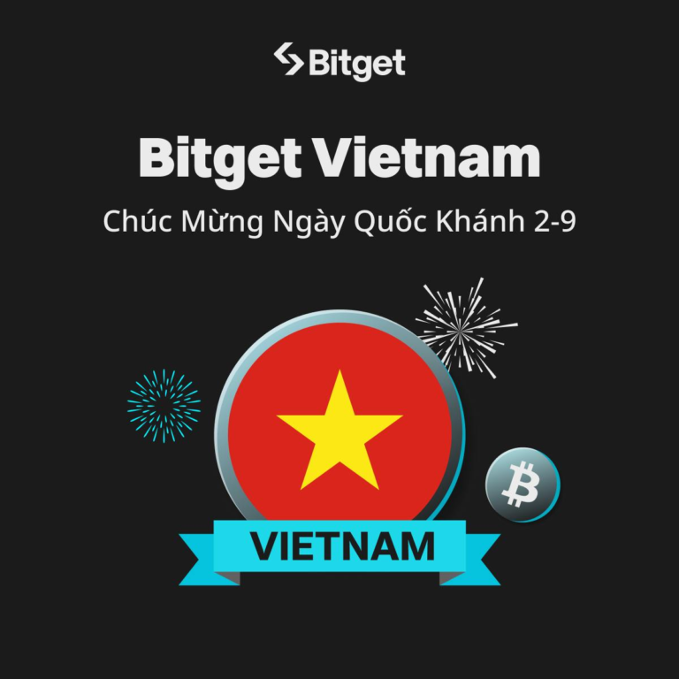 Mừng lễ Quốc khánh Việt Nam cùng Bitget nhận Pool $500