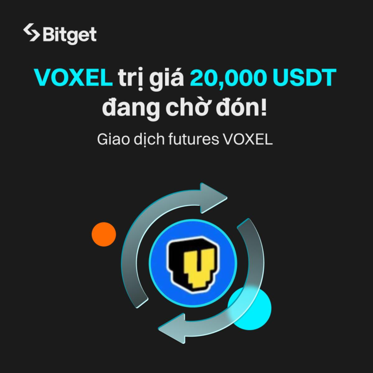 Giao dịch futures VOXEL trên Bitget để chia sẻ 20,000 USDT