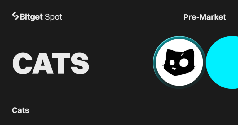 Memecoin dựa trên Telegram CATS được niêm yết trên Thị trường sớm Bitget