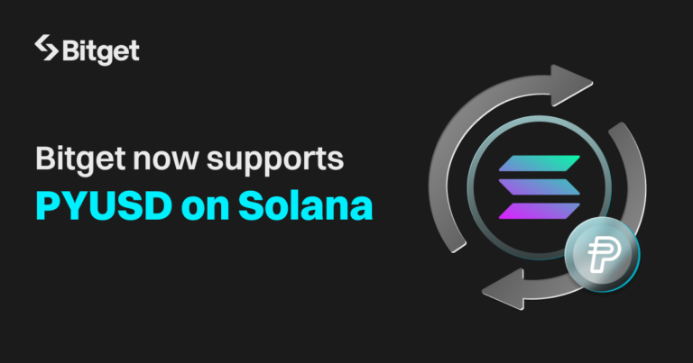 Bitget bổ sung hỗ trợ cho Stablecoin PayPal (PYUSD) trên Blockchain Solana 