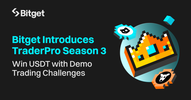 Bitget TraderPro Mùa 3 ra mắt thử thách giao dịch demo và thực tế với hỗ trợ tài chính lên đến $10.000 cho mỗi người dùng