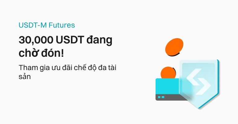 Tham gia ưu đãi Bitget USDT-M Futures trong chế độ đa tài sản và trúng ngay 30,000 USDT