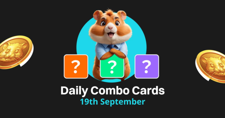 Thẻ Combo Hàng Ngày của Hamster Kombat cho ngày 19-20 tháng 9 năm 2024