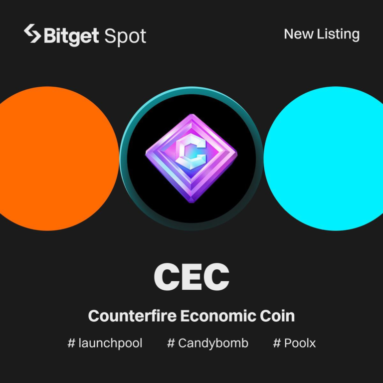 Bitget PoolX & CandyBomb: Chia sẻ 3,120,000 CEC