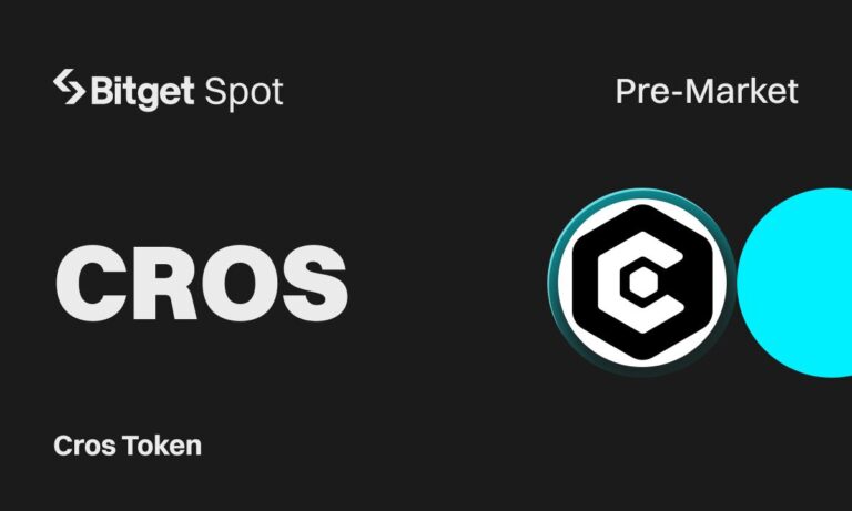Bitget thông báo mở giao dịch Thị trường sớm cho token Cros (CROS) – Nền tảng AI quảng cáo trong Game