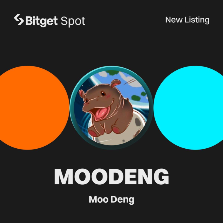 Bitget niêm yết Moo Deng (MOODENG) tại Innovation Zone và Meme Zone