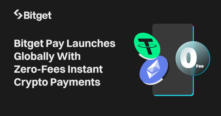 Bitget Pay ra mắt toàn cầu với dịch vụ thanh toán tiền điện tử tức thì không mất phí 