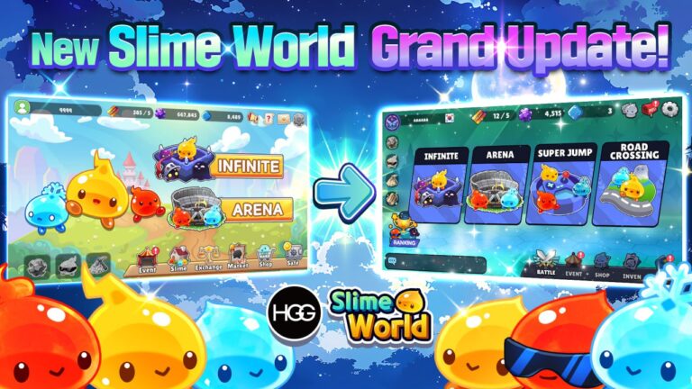 Hedera Guild Game (HGG) ra mắt cập nhật cho Game P2E SlimeWorld.