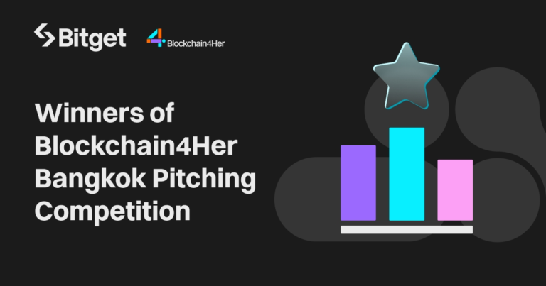Bitget công bố người chiến thắng cuộc thi Pitching Blockchain4Her tại Bangkok trong DevCon 24′