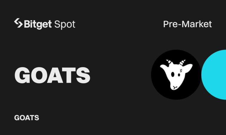 Bitget mở đặt lệnh giao dịch trước dành cho GOATS trên Thị trường sớm 