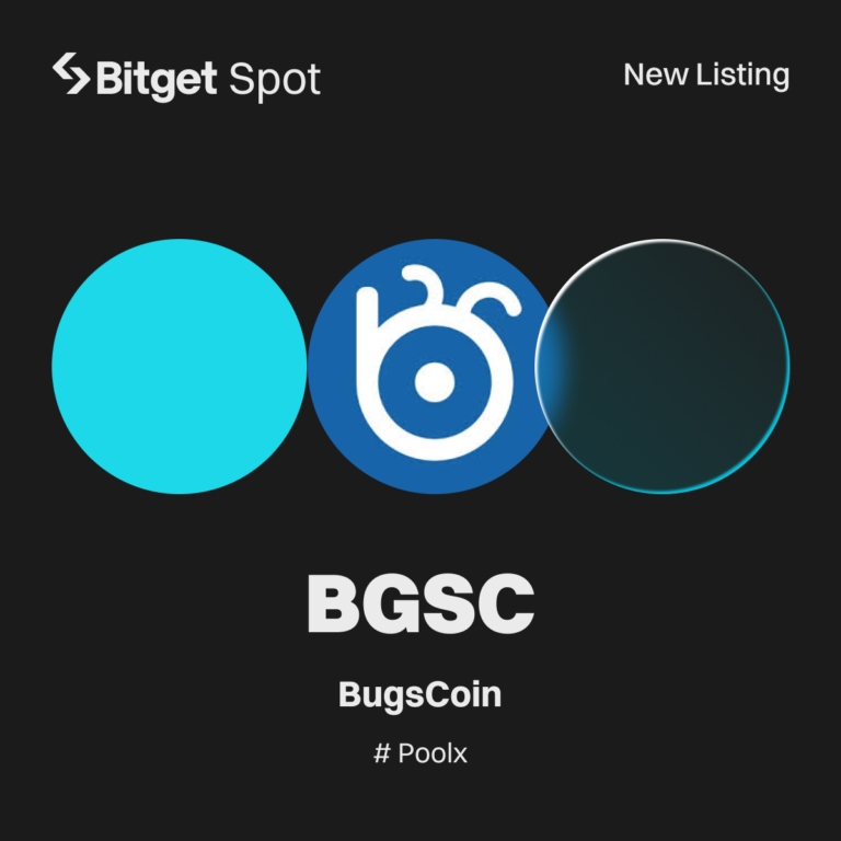 Bitget niêm yết BugsCoin (BGSC) tại BGSC Innovation Zone và Web3 Zone