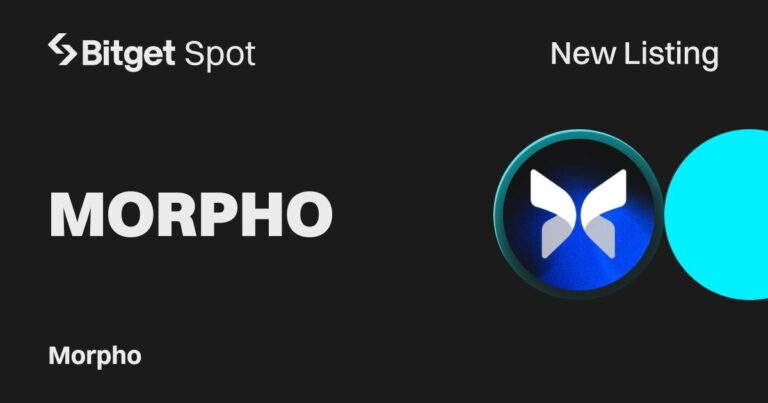 Bitget niêm yết Morpho Protocol (MORPHO) tại Innovation Zone và DeFi Zone cho giao dịch spot