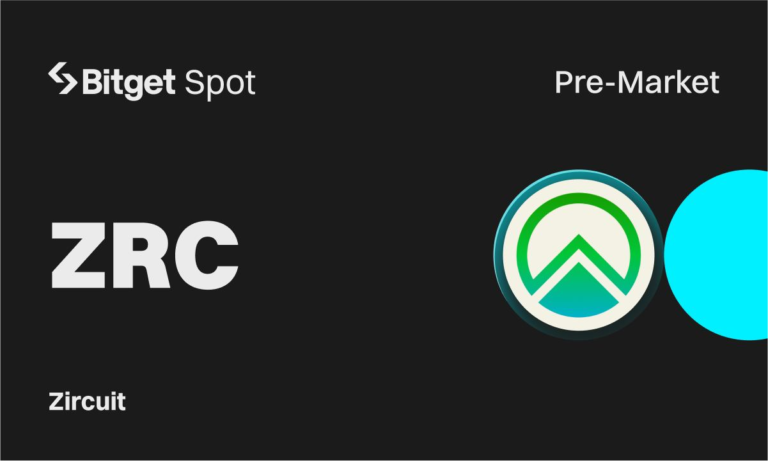 Giao dịch thị trường sớm Bitget ra mắt Zircuit (ZRC) 