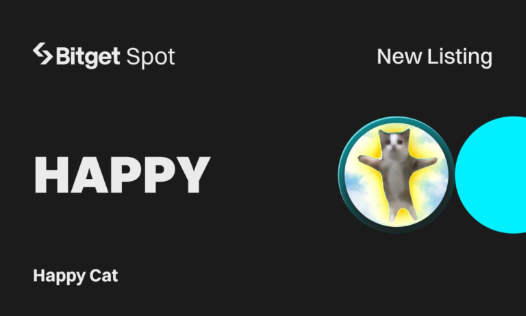 Bitget niêm yết Happy Cat (HAPPY) tại Innovation Zone và Meme Zone