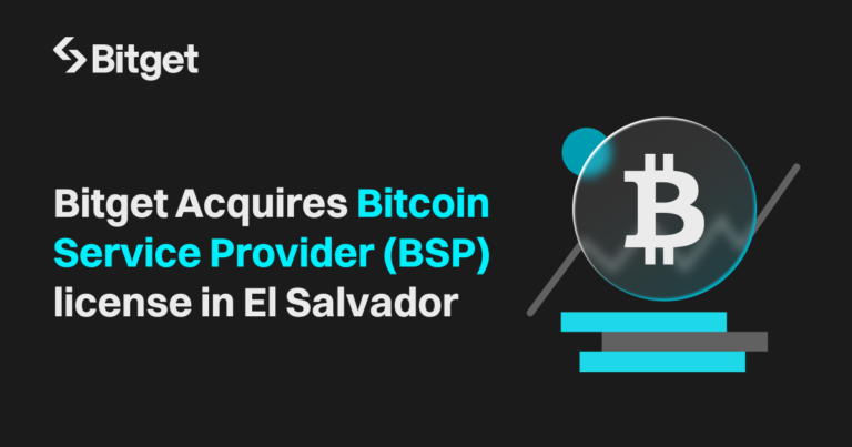 Bitget có được giấy phép Nhà cung cấp dịch vụ Bitcoin (BSP) tại El Salvador